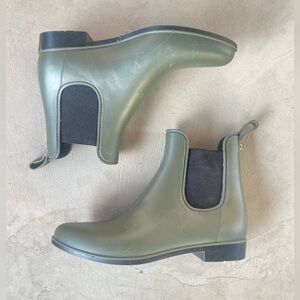 Sam Edelman | Green Chelsea Rain Boots